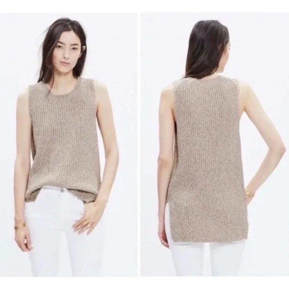 Madewell Marled Sweater Vest Tank